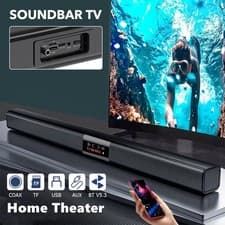 Image of Wireless TV Home Theater Soundbar Bluetooth Sound Bar Speaker System Subwoofer