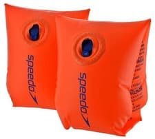 Image of SPEEDO SWIMMING ARMBANDS WATER WINGS BEACH HOLIDAY ORANGE UNISEX ALL SIZES