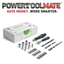 Image of Festool 578112 SYS3 S 76-1/4" CE RA 36pc Ratchet Set