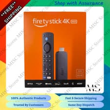 Image of Amazon Fire TV Stick 4K Max (Newest Gen, 16GB) with Wi-Fi 6E - Brand New