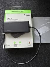 Image of Belkin Connect USB-C 5-in-1 Multiport Hub Adapter 4K@60hz HDMI - USB-C power