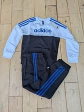 Image of Adidas tracksuit 70% cotton JH1115 new