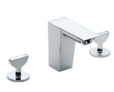 Image of Roca Touch 5A4447C00 Chrome 3 Hole Deck Mounted Basin Mixer