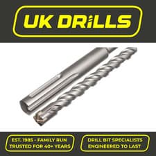 Image of SDS MAX DRILL BITS,TUNGSTEN CARBIDE TIP,DESIGNED FOR CONCRETE/BRICK!