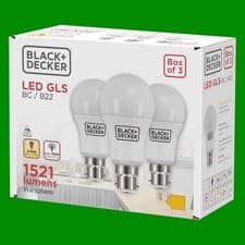 Image of 6x 12.6W (=100W) LED GLS A60 Warm White 2700K Bayonet Cap BC B22 Light Bulb Lamp