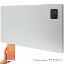 Image of SolAire Caldo Wifi Electric Radiator / Convector Panel Heater, Wall Mounted IPX4