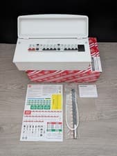 Image of MK Sentry 16 Way Dual RCD Metal Consumer Unit | 100A SDC 8 x MCB | Y7665SMET