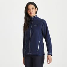Image of Craghoppers Womens Miska III Lightweight Full Zip Fleece Jacket Zipped Pockets