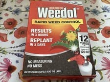Image of Weedol Rapid Weed Killer Liquid Concentrate 12 Tubes Treats 120m2 Free Post