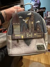 Image of Loungefly Harry Potter Hogwarts Official Mini Backpack