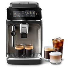 Image of Philips 3300 Series Bean to Cup Coffee Machine - 5 Hot & Iced drinks, Classic