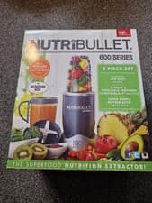 Image of nutribullet 600 series White new 8 piece set. BNIB nutrition extractor blender
