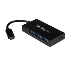 Image of StarTech.com 4-Port USB-C Hub - USB-C to 1x USB-C and 3x USB-A - USB 3.0 Hub~4-P