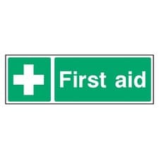 Image of First Aid Sign or Sticker | FAID0033