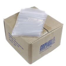 Image of Grip Seal bags Resealable Clear Quality ZIP LOCK SIZES IN INCHES All Sizes