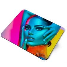 Image of Mouse Mat Pad - Fashion Model Art Design Modern Laptop PC Desk Office #45007