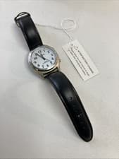 Image of (RefJOHD) Lifemax Talking Atomic Watch vision aid RNIB, brand new, leather strap