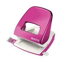 Image of Leitz NeXXt WOW Metal Office Hole Punch Metallic Pink 50081023