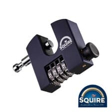 Image of Timco 4 Wheel Combination Block Lock Squire Padlock High Security Code 65mm