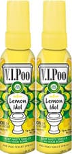 Image of Airwick V.I.Poo Toilet Air Freshener - Lemon Idol - 55ml Pack of 2