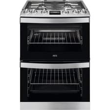 Image of AEG CGB6131ACM Gas Cooker with Gas Hob 60cm Free Standing Stainless Steel A New