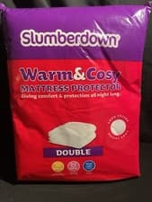 Image of Slumberdown Warm & Cosy Mattress Protector DOUBLE 🟦SALE🟦