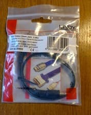 Image of Lindy Audio Cable 3.5mm Jack / 0.25m Length