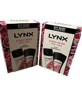 Image of 2 x Lynx Attract For Her THE Sidekick Body Spray & Body Wash Duo Gift Set