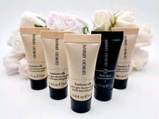 Image of Giorgio Armani Luminous Silk Foundation or Fluid Sheer Glow - 5ml - Choose Shade