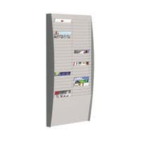 Image of Fast Paper A4 Document Control Panel 50 Compartments Grey V225.02