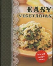 Image of Shopping Recipe Notes-Easy Vegetarian by Lorena Susak.NEW BOOK.[Hardcover]