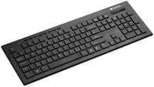 Image of Wireless Multimedia Keyboard, Black - CANYON