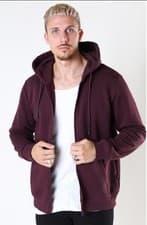 Image of Only & Sons Men`s Full Zip Hoodie Size Large Brand New