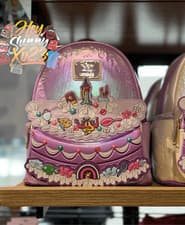 Image of Loungefly Disney Tangled Rapunzel Cake Mini Backpack