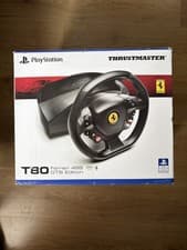 Image of Thrustmaster 4160672 T80 Ferrari 488 GTB Edition Steering Wheel - Black