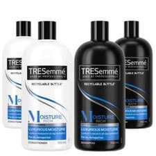 Image of Tresemme Luxurious Moisture Rich Shampoo & Conditioner Pack of 4x 900ml
