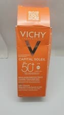 Image of Vichy Idéal Soleil Dry Touch Face Cream SPF50 50ml - For Combination And Dry Ski