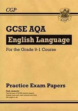 Image of GCSE English Language AQA Practice Papers - for the Grade 9-1 Course by CGP...