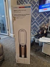 Image of Dyson Hot+Cool Formaldehyde Bronze Tower Air Purifier - White/Gold BRAND NEW