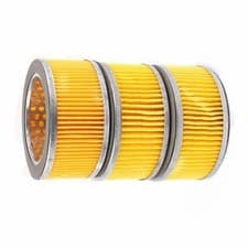 Image of 3pcs Set Cylinder Shape Inside Air Compressor Element Filters Accessories Kit