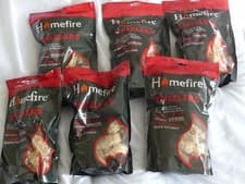 Image of Homefire Twizlers Wood Wool Natural Firelighters For Wood burners/stove 300g 6Pk