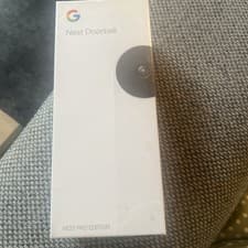 Image of SEALED Google Nest Wireless Video Doorbell  24/7 Live View HDR - Snow(GWX3T) UK