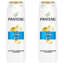 Image of Pantene Classic Clean 3 in 1  Shampoo , Conditioner and Treatment - 2×250ml