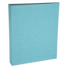 Image of 3 Ring Binder, A4 Size Flexible Round Binder, Sky Blue