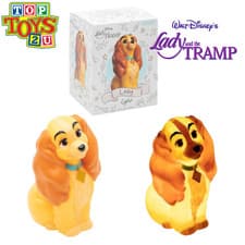 Image of Disney Lady and the Tramp 3D Lady Light 17cm.
