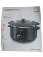 Image of Morphy Richards SEAR & STEW Easy Time Slow Cooker Electric Pot Keep Warm
