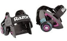 Image of Razor Jetts Heel Wheels - Black/Purple/Blue - with Sparking Action - NEW E