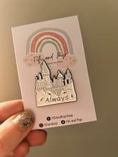 Image of Harry Potter Pin Badge | Hogwarts | Luna Lovegood | Dobby | Potter Gifts