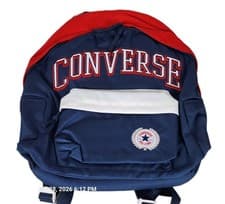 Image of Converse All Star Chuck Taylor Backpack Embroidered Patch Laptop Sleeve New Tags