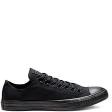 Image of Converse Chuck Taylor All Star Classic OX Lo Shoes Black Monochrome